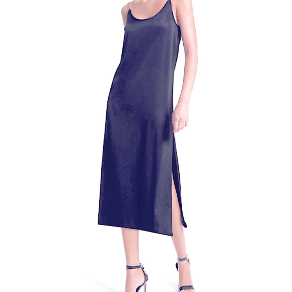 MICHAEL MICHAEL KORS (L) Classy Chain Midi Dress with side slit